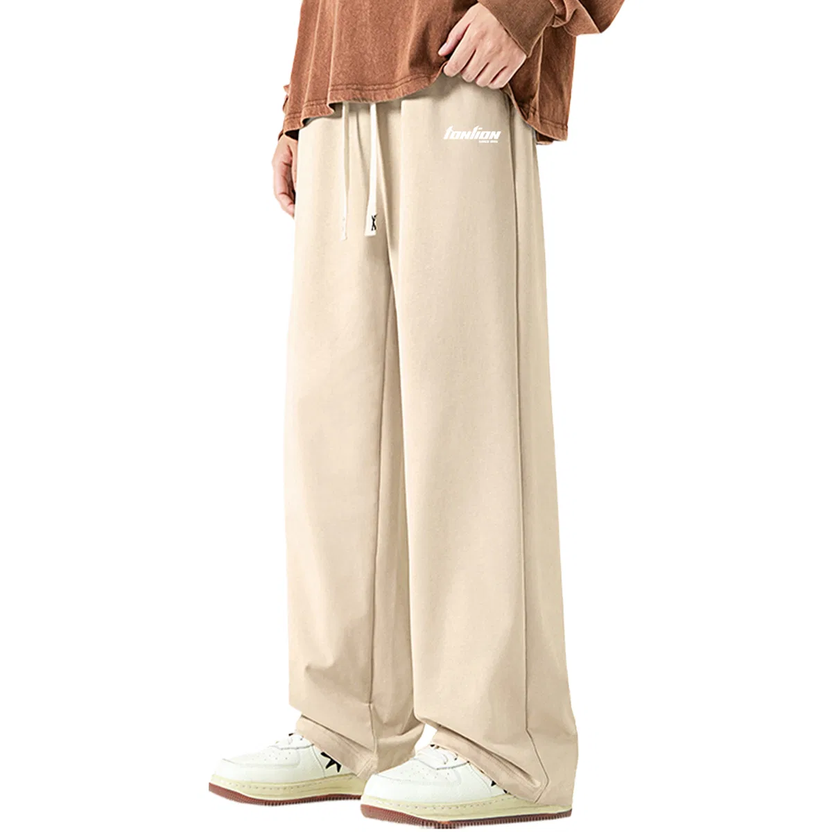 Детские брюки Casual прямого кроя Tonlion, Цвет: Khaki