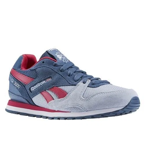 Детские кожаные кроссовки Reebok GL 3000, Blau Rosa