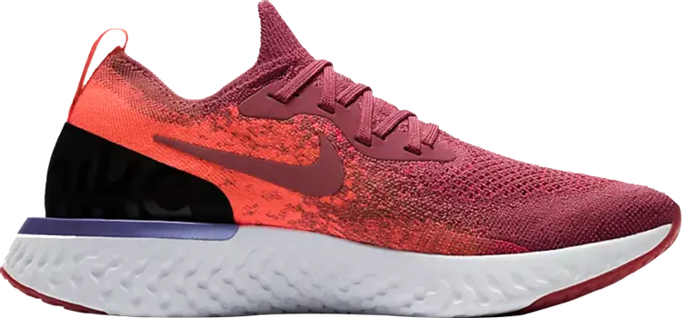 

Кроссовки Nike Wmns Epic React Flyknit 'Vintage Wine', красный