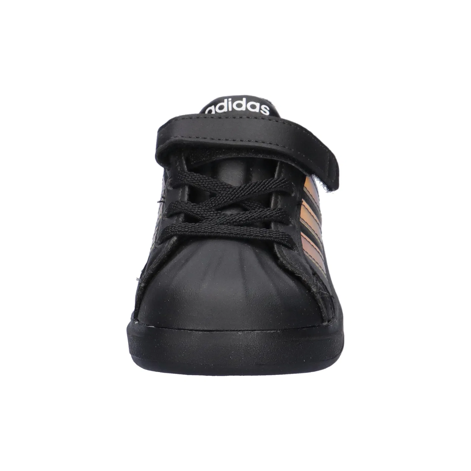Детские кроссовки с принтом Streettalk EL I Adidas, Schwarz Silber Schwarz — фото 3