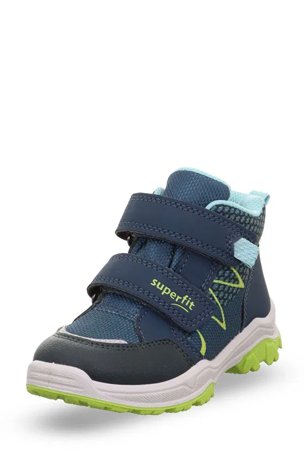 Детские ботинки для девочек на липучках с мембраной Gore-Tex Superfit, Blue — фото 3
