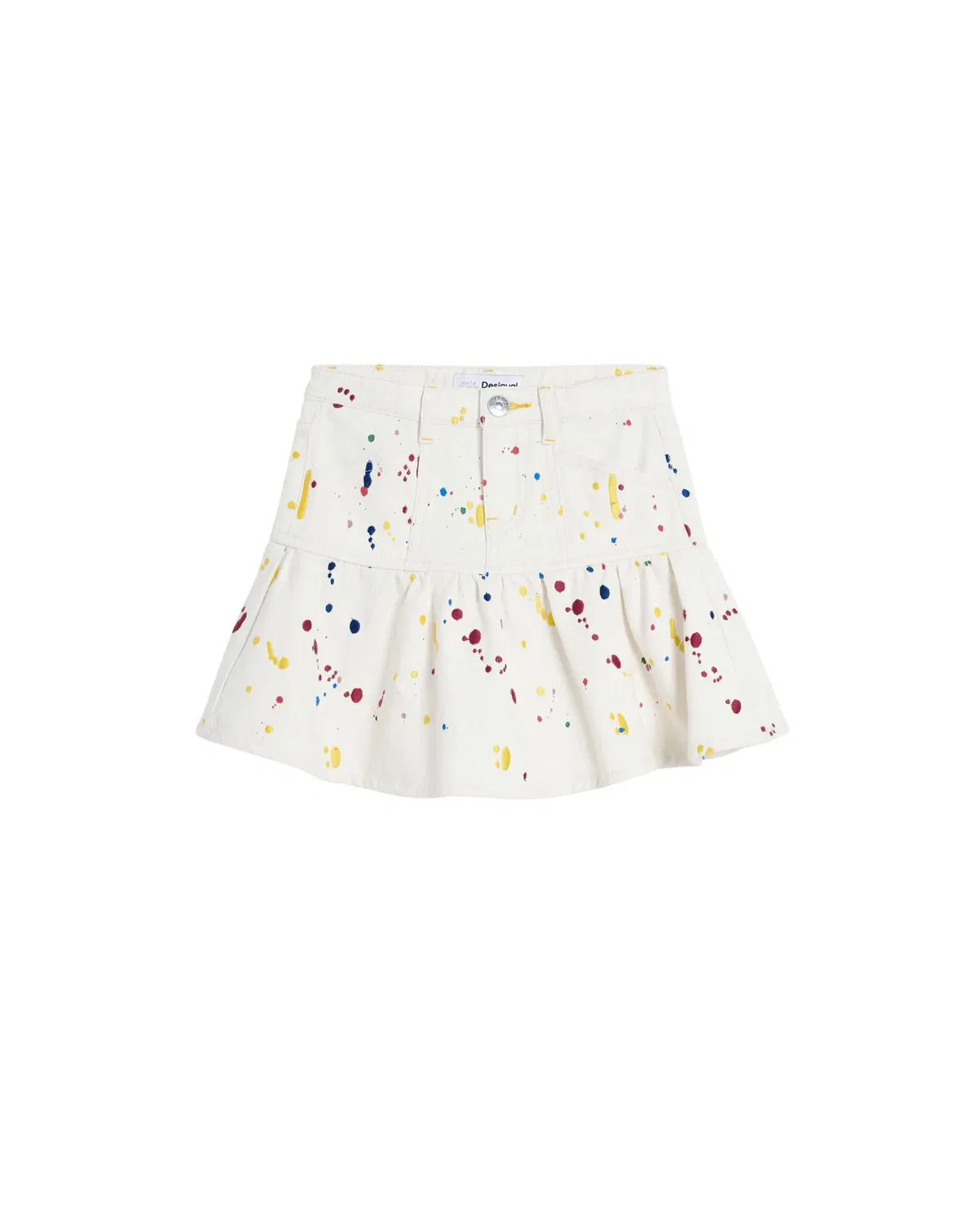 Детская юбка для девочек с принтом Splash Desigual, Multicolor