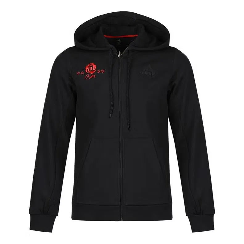 Спортивная куртка с капюшоном мужская Adidas, черная