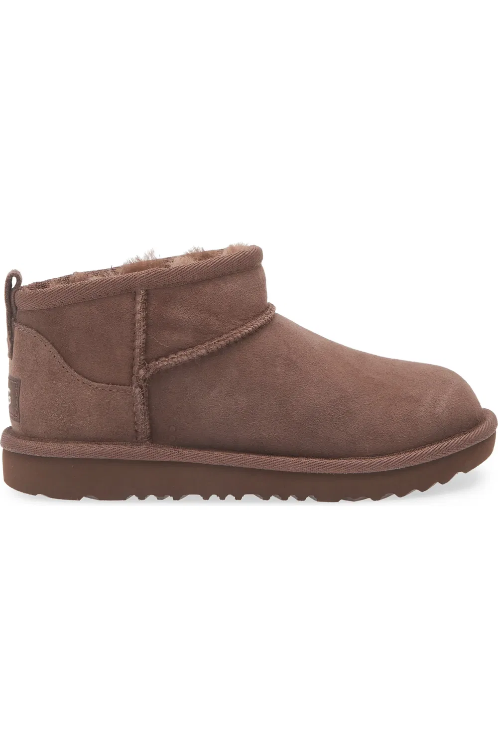 Детские ботинки водонепроницаемые Classic Ultra Mini UGG, Burnt Cedar — фото 3