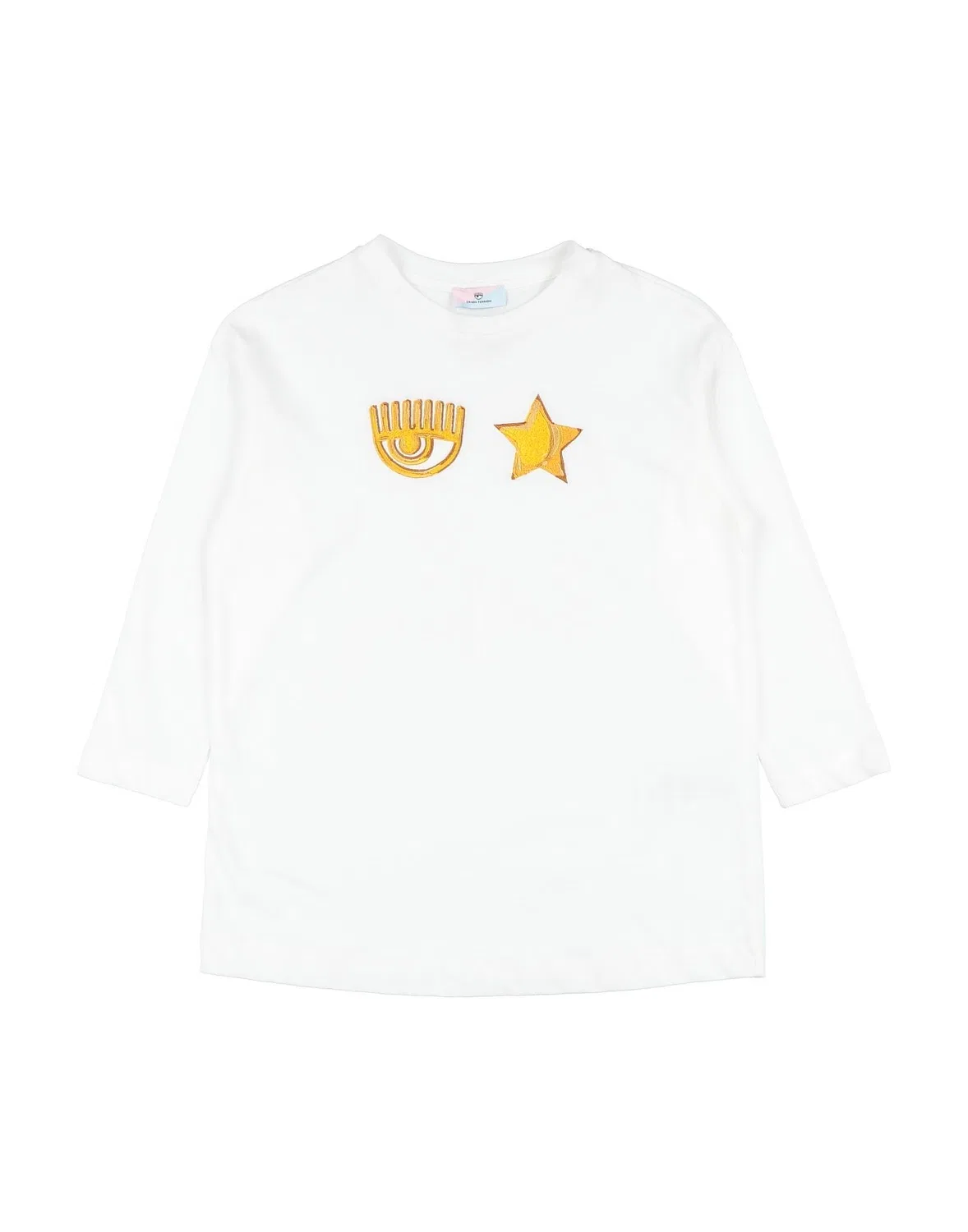 Футболка с принтом Chiara Ferragni, белый
