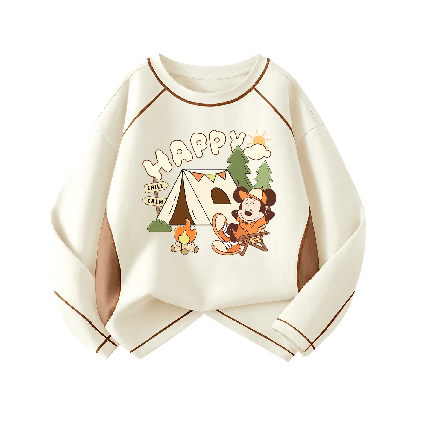 Детская футболка с принтом Disney Kids T Shirts, Disney, Di Leisure Apricot