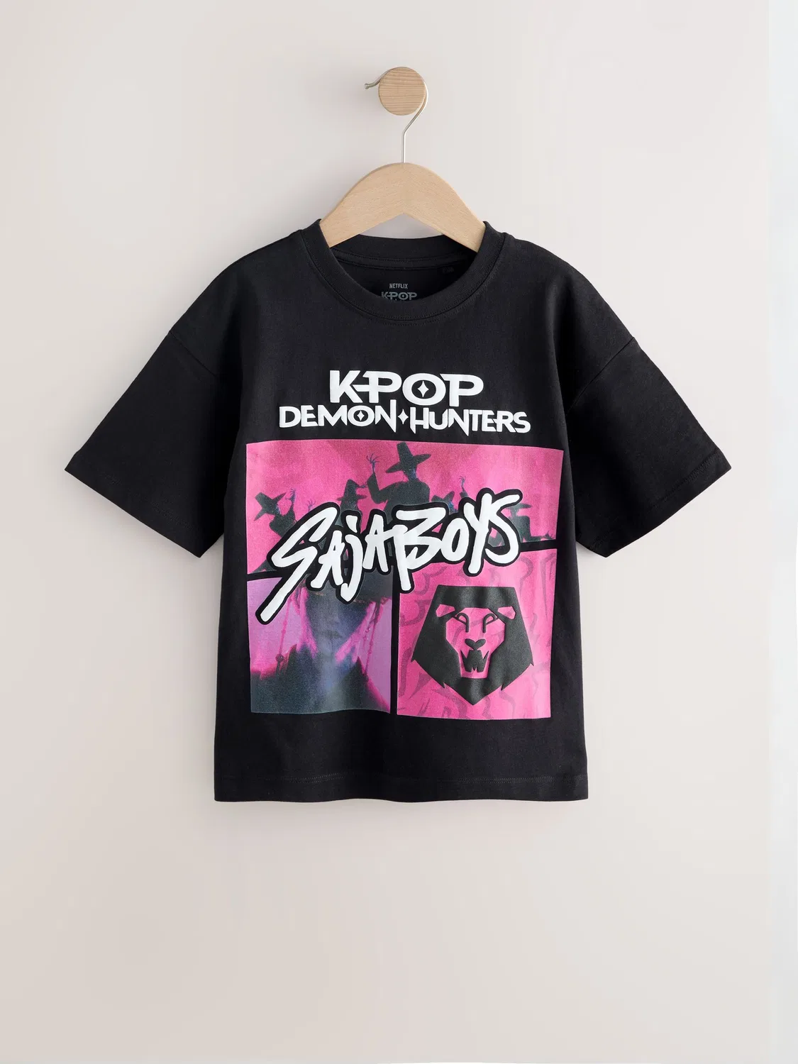 Футболка KPOP Demon Hunters Next, черный — фото 2