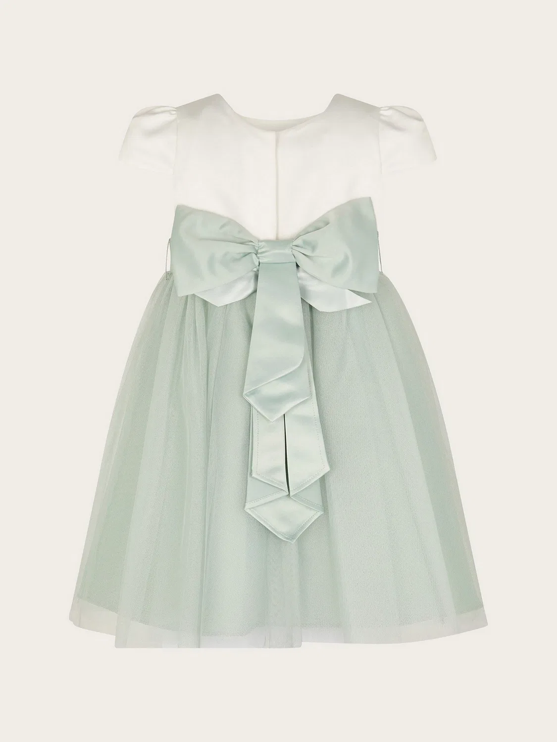 Платье для девочки Flower Girl Monsoon, Sage Green — фото 4