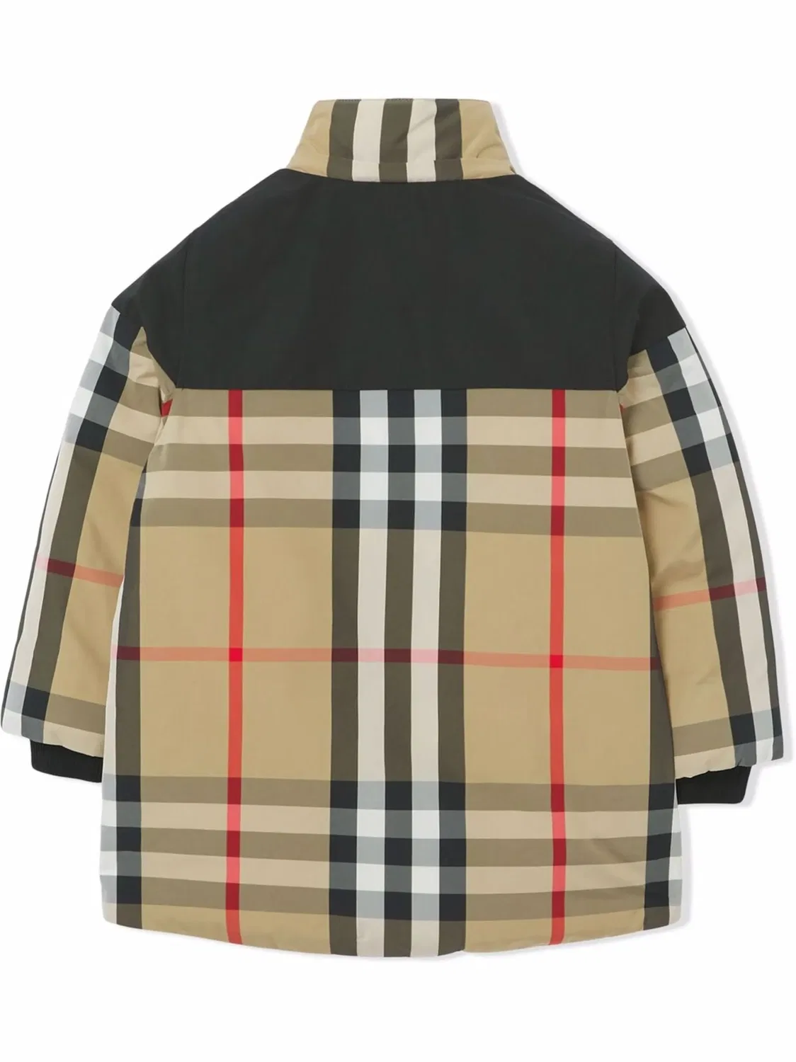 Пуховая куртка нейтрального цвета Burberry, нейтральные — фото 3