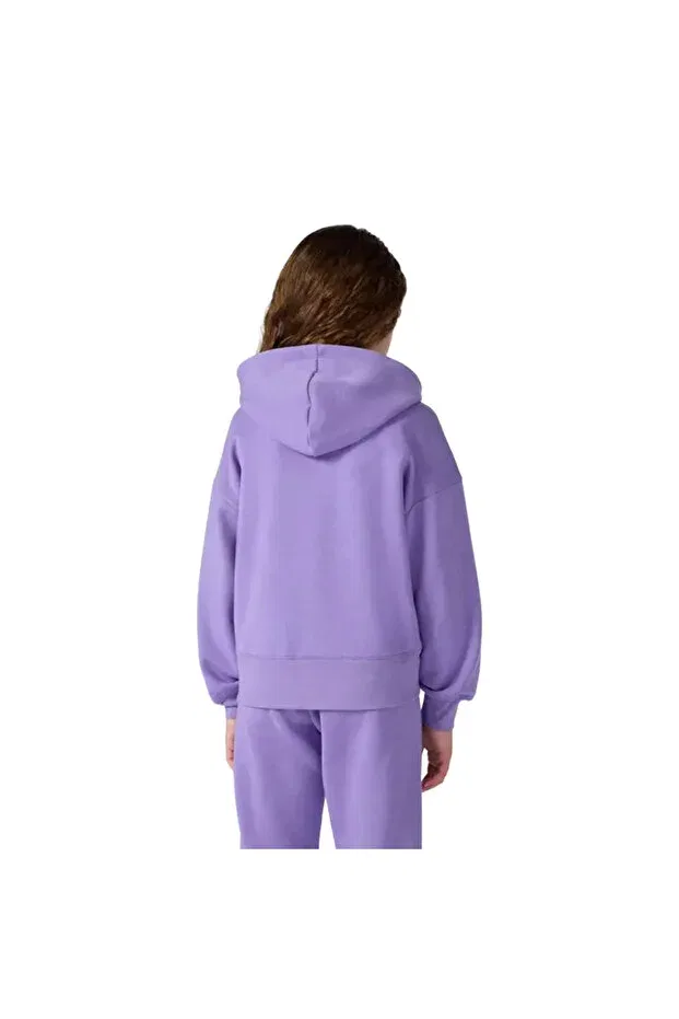Детский спортивный комплект для девочек с капюшоном Champion, Purple — фото 2