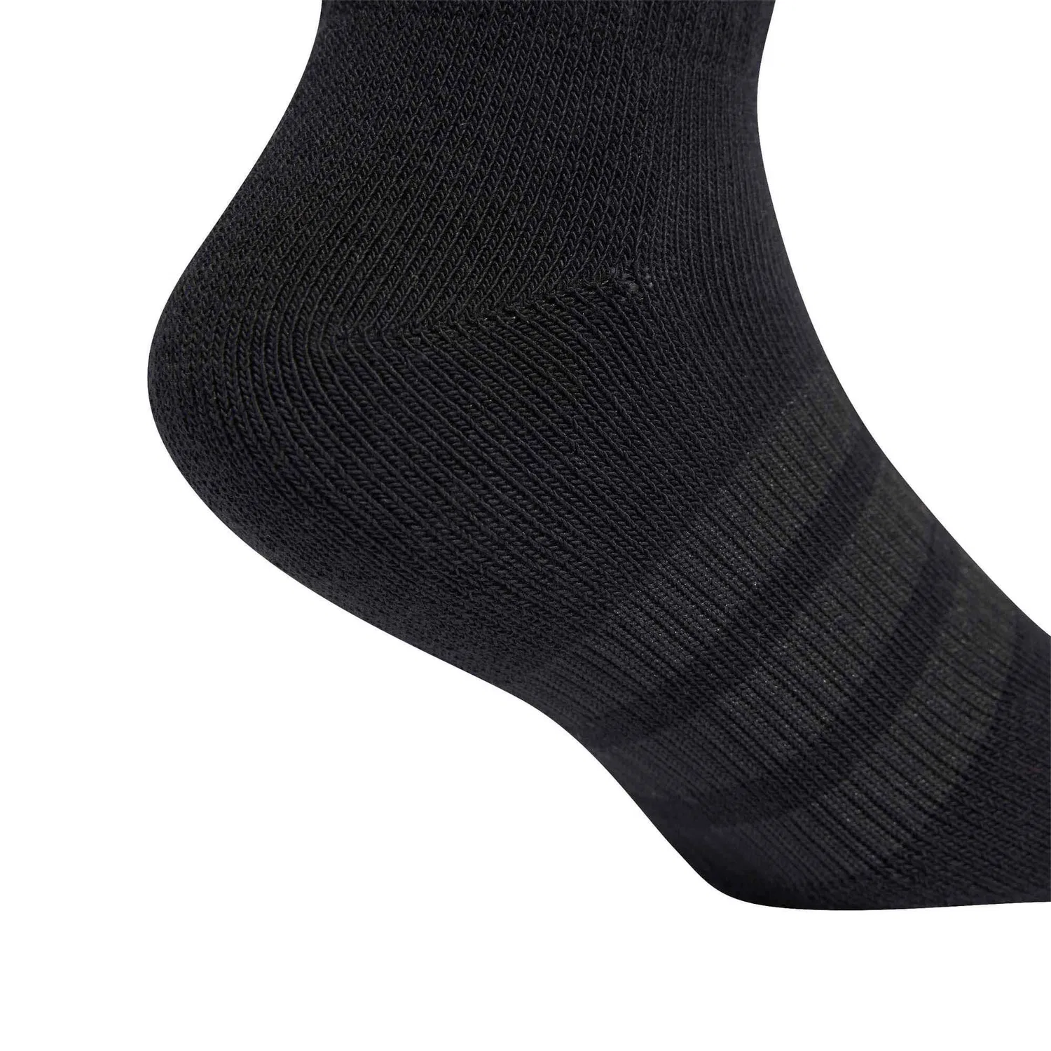Детские носки с принтом Adidas Sport C Kd Ank 3P, Adidas, Черный — фото 4