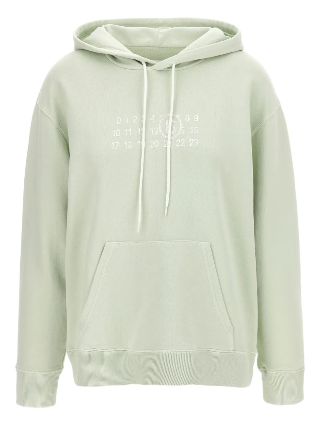

Толстовка с цифровой подписью MM6 Maison Margiela, зеленый