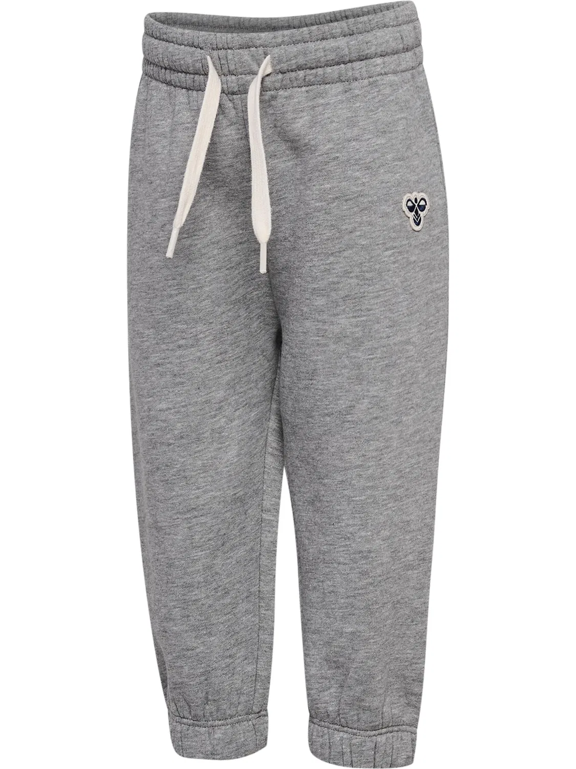 Детские брюки свободного кроя с регулируемой талией Hmlmini Loose Pants Bee Hummel, Grau Asphaltgrau — фото 4