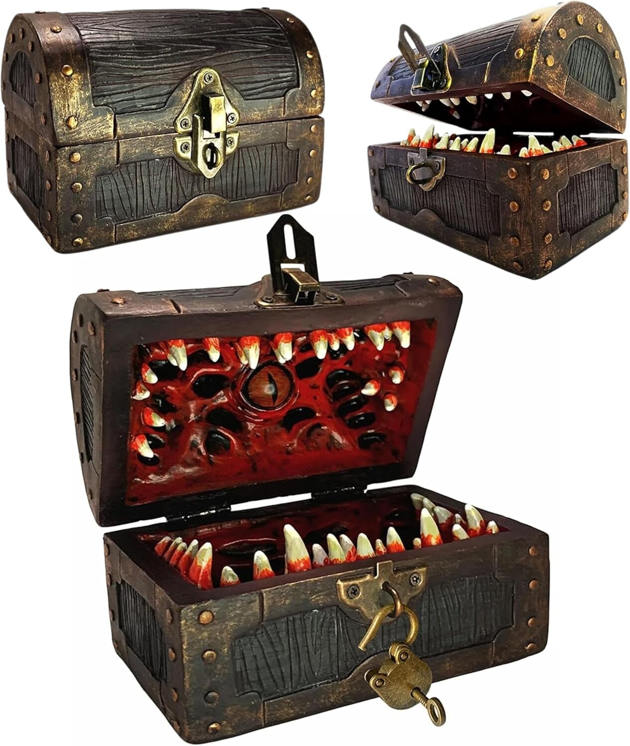 

Кейс для хранения дайсов Galdor's Guild Mimic Chest, полиэфирная смола