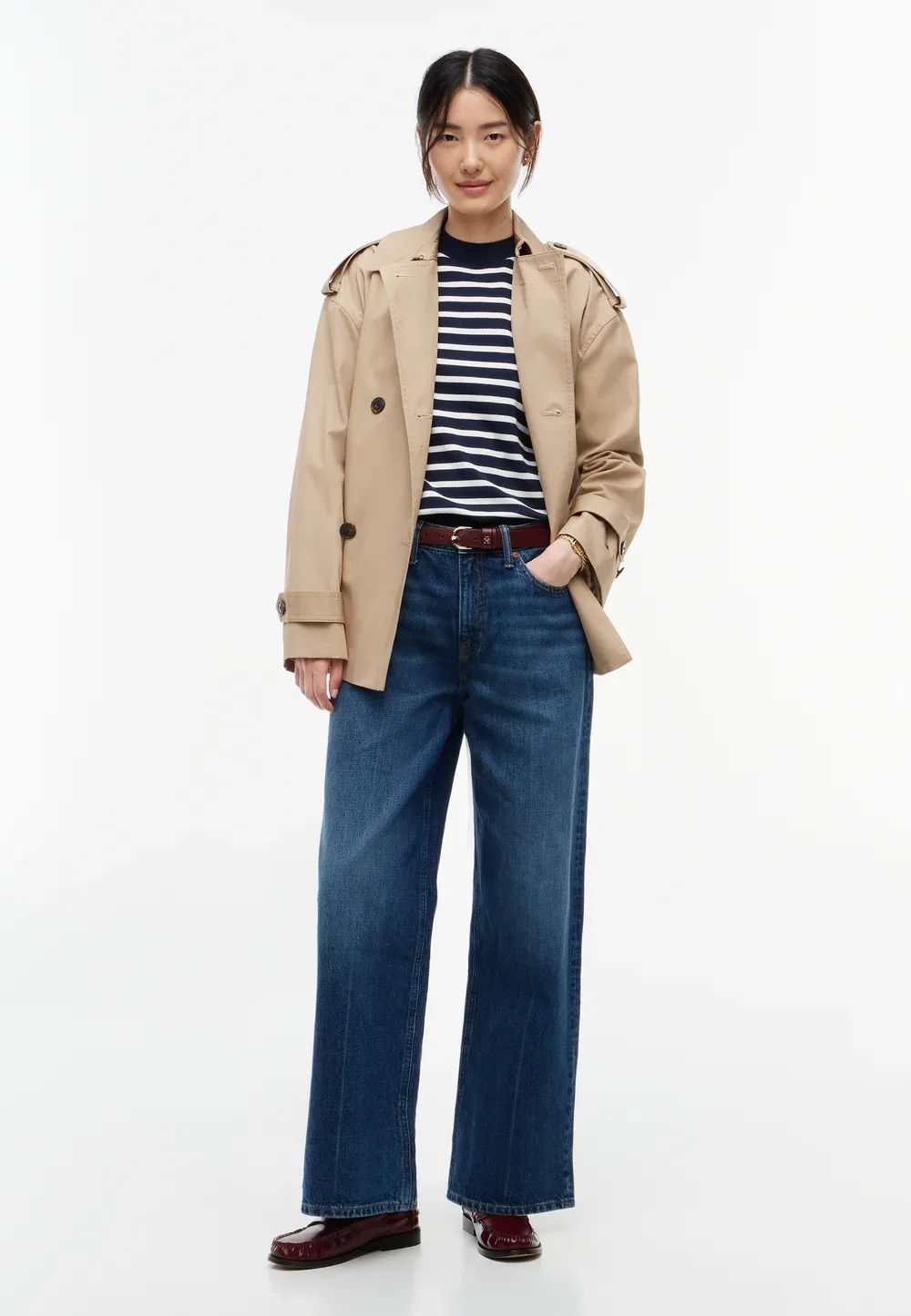 Простая футболка Tommy Hilfiger, Dark Blue/Ecru — фото 2