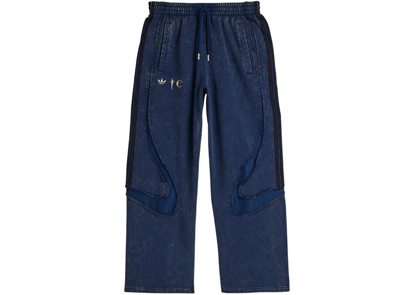 Мужские спортивные штаны с принтом Sweatpants Adidas, Night Indigo