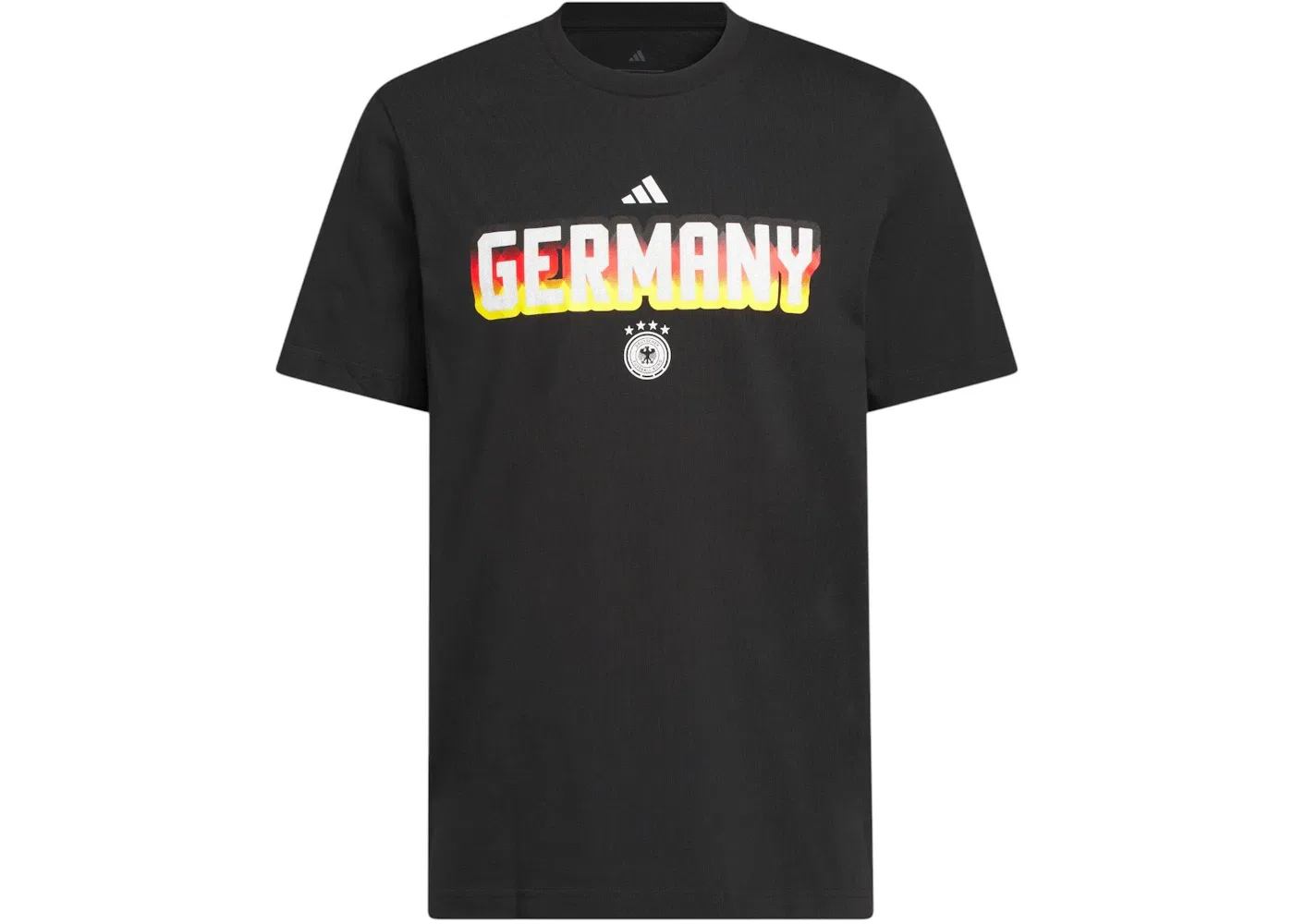 Мужская футболка с принтом Adidas FIFA World Cup 2026 Germany Home Graphic Tee, Black