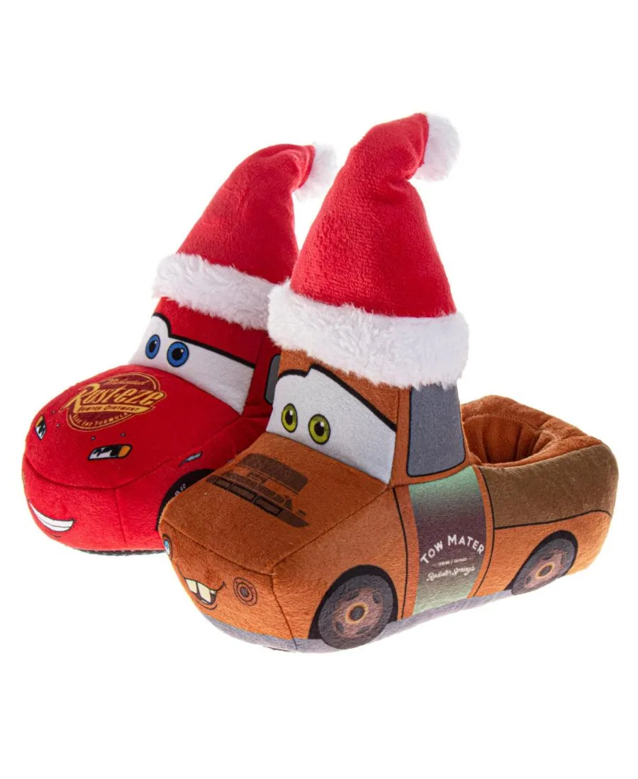 Тапочки с принтом Lightning McQueen и Mater Disney, Red — фото 4