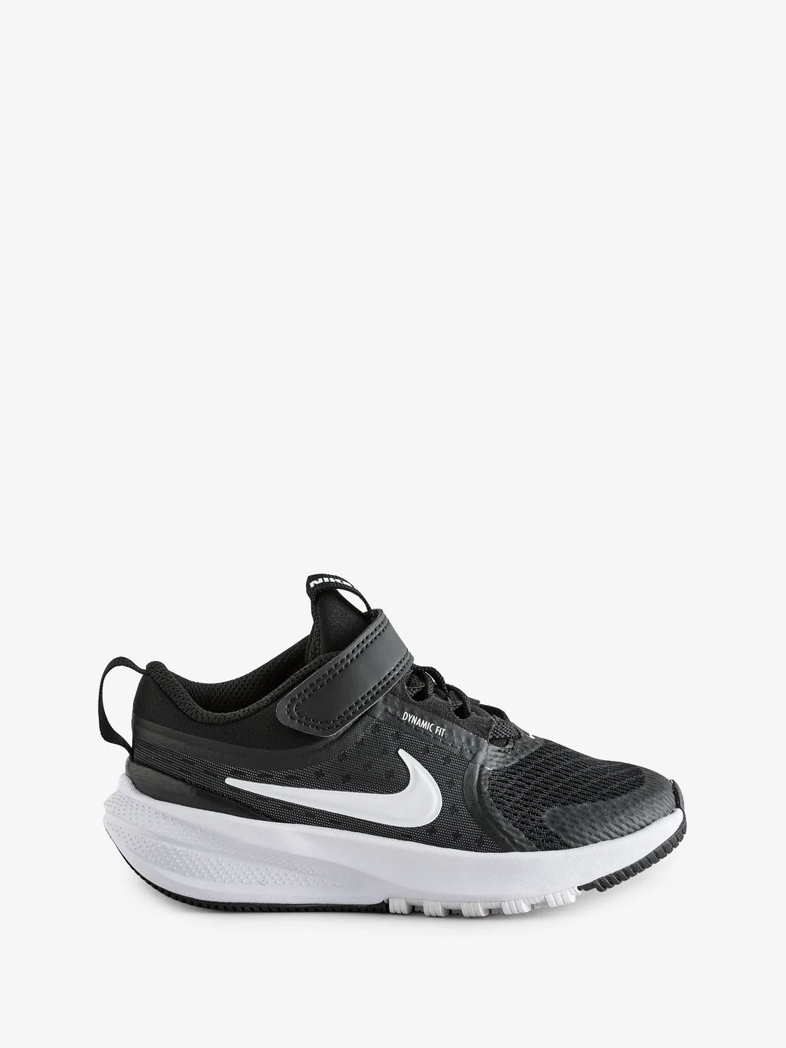 Кроссовки детские Star Runner 5 Nike, черно-белые