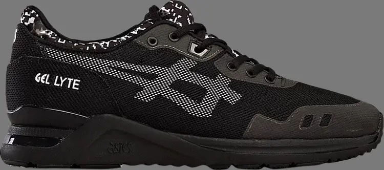 

Кроссовки gel lyte evo 'monochrome pack - black' Asics, черный