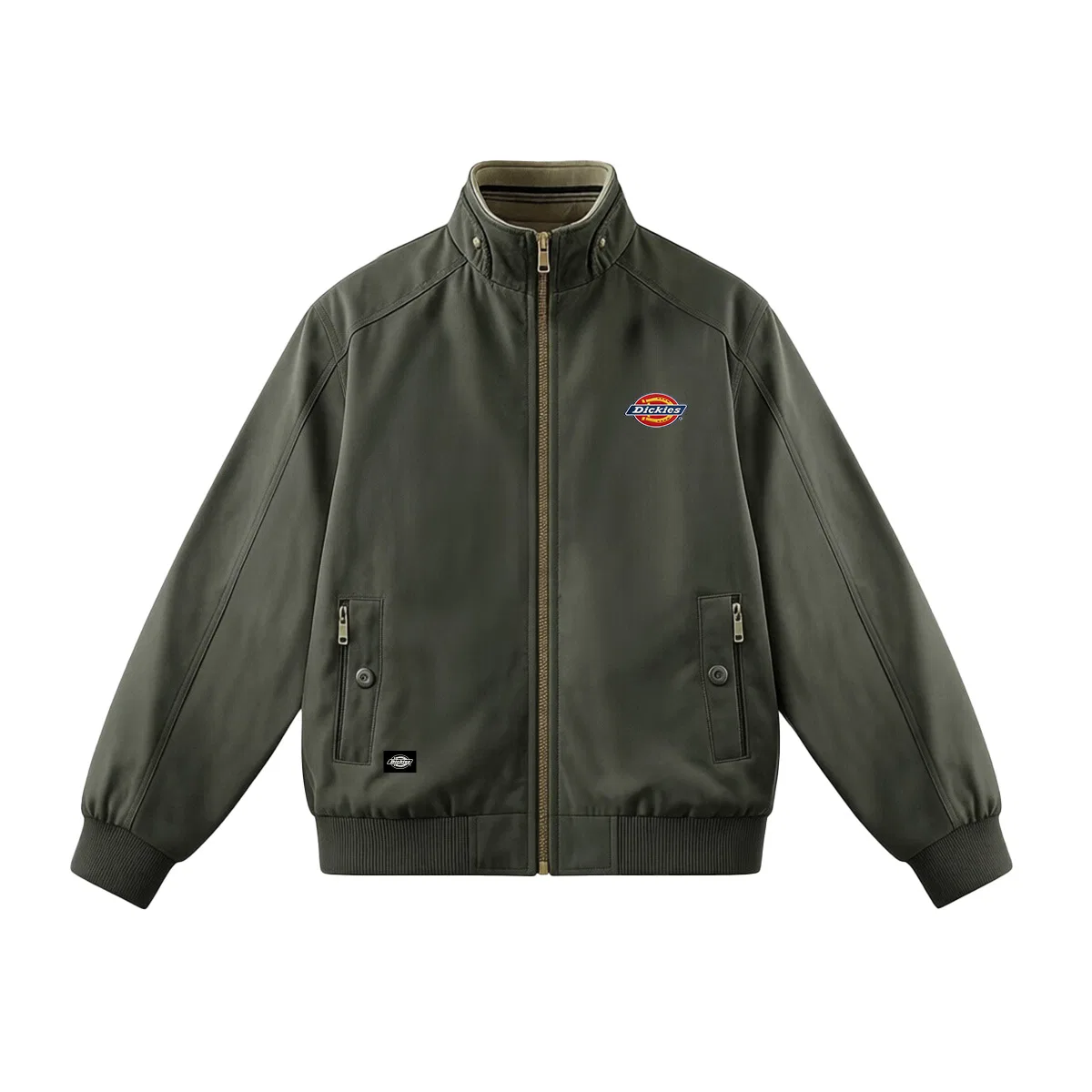 Детская куртка с воротником-стойкой Dickies, Army Green