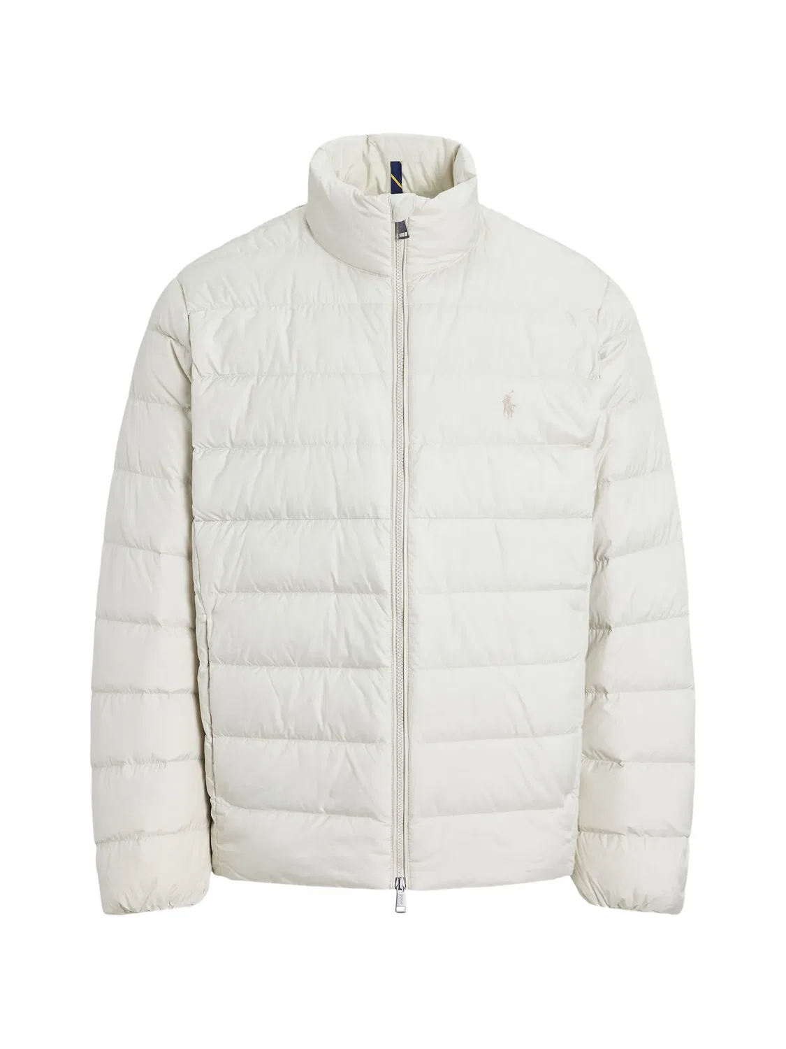 Стеганая складная куртка белого цвета Polo Ralph Lauren, белый