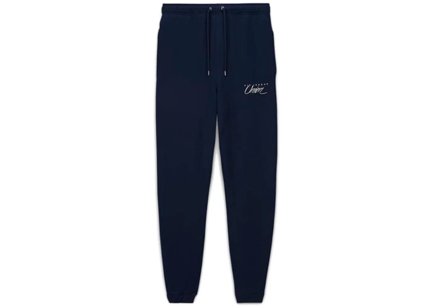 Мужские спортивные штаны из флиса Jordan x Union College Navy/Coconut Milk