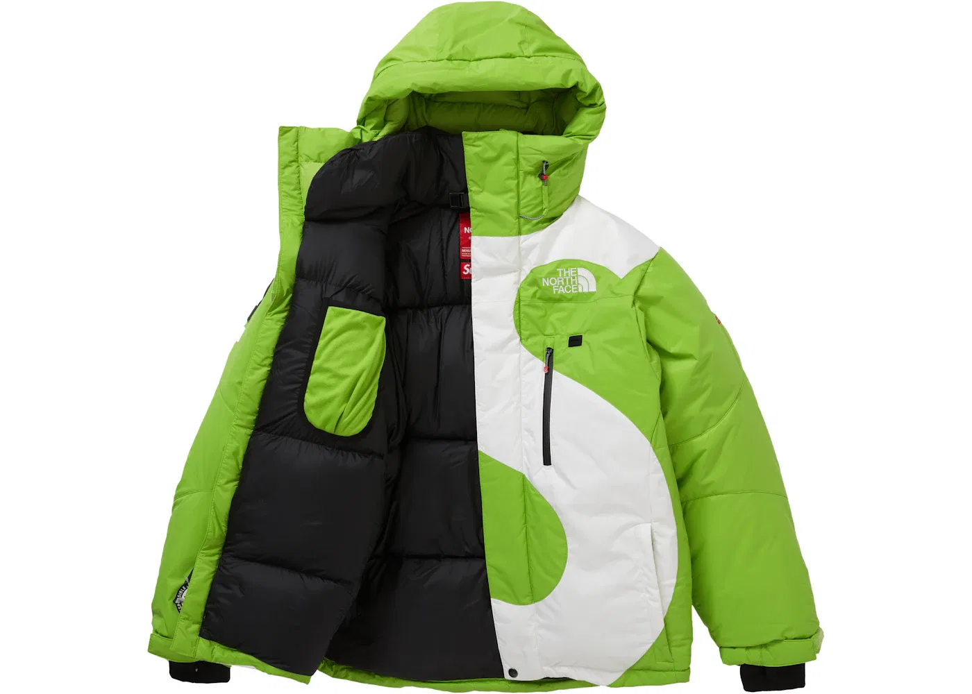 Мужская куртка-парка с принтом Himalayan Parka Supreme, Lime — фото 2