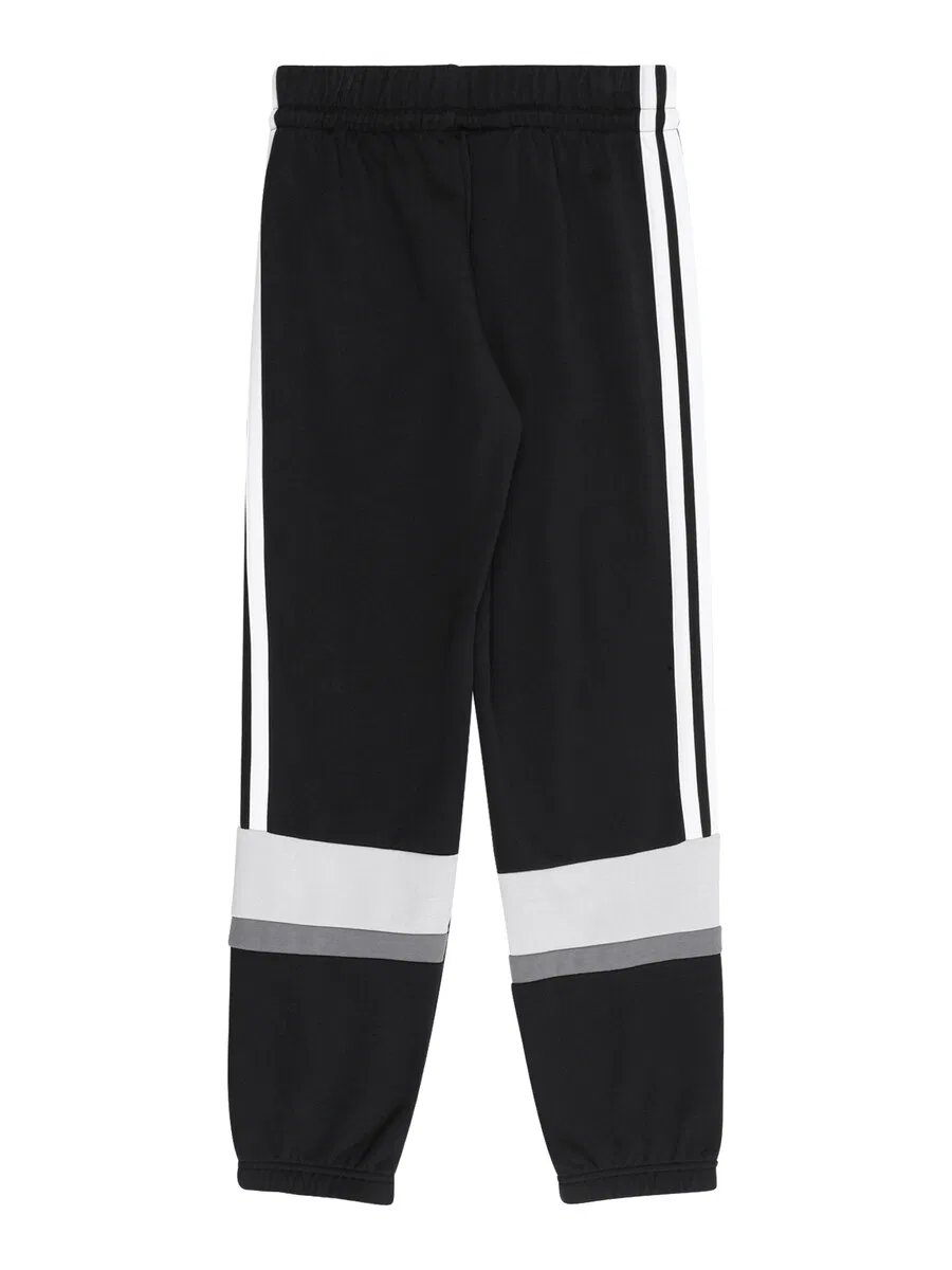 Спортивные брюки ADIDAS SPORTSWEAR зауженного кроя, черные — фото 2