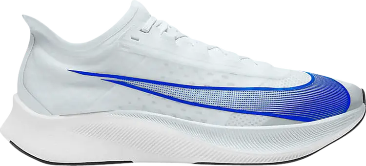 

Кроссовки Nike Zoom Fly 3 'Pure Platinum Racer Blue', белый, Белый;серый, Кроссовки Nike Zoom Fly 3 'Pure Platinum Racer Blue', белый