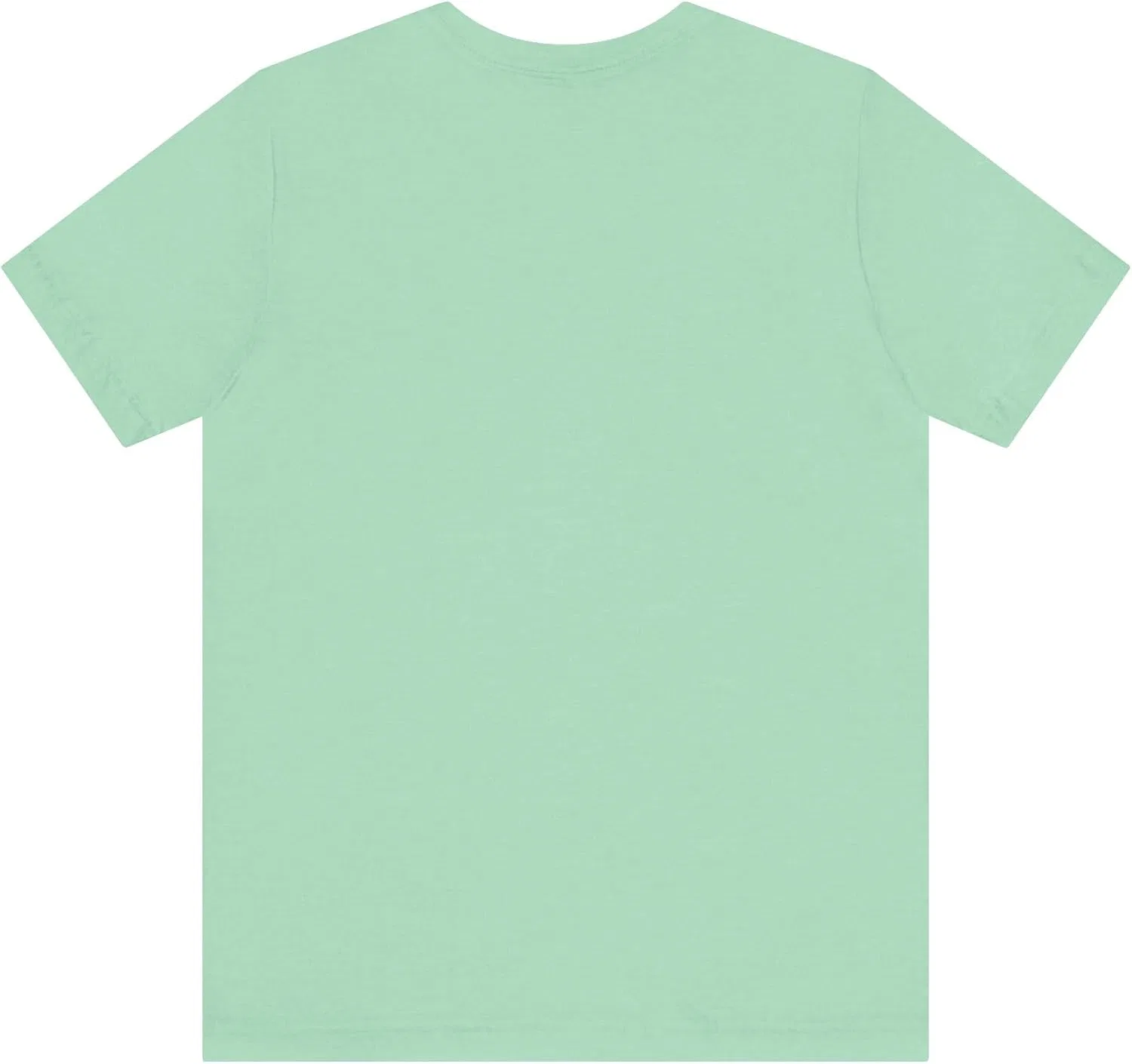 Футболка с принтом Consent Is, Unisex, Bella+Canvas, Heather Mint — фото 2