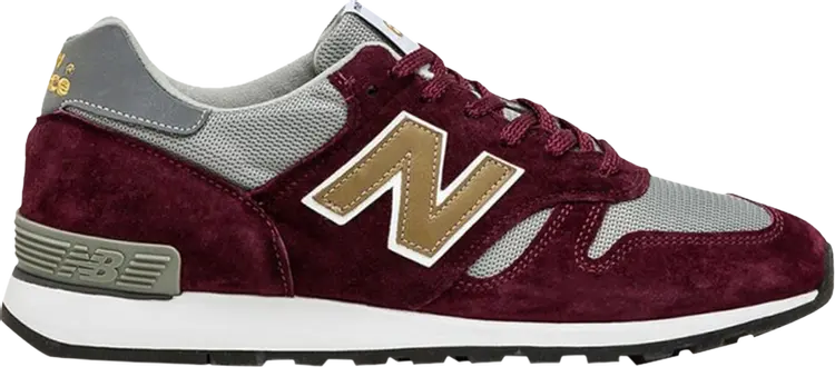 

Кроссовки New Balance 670 Made in England 'Burgundy', красный