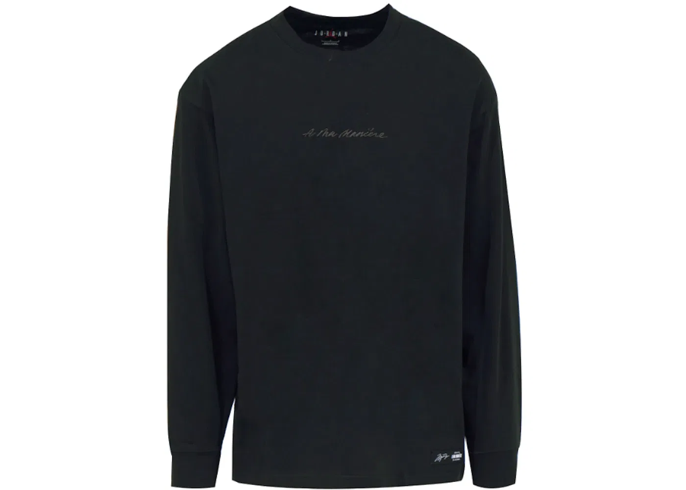 Мужская футболка с длинным рукавом Jordan x A Ma Maniere L/S Tee (Asia Sizing), Black