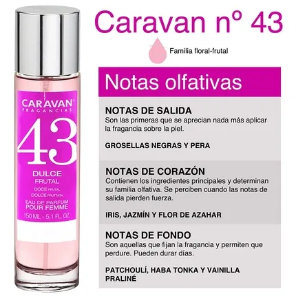 Парфюмерная вода CARAVAN FRAGANCIAS No. 43, 150 мл