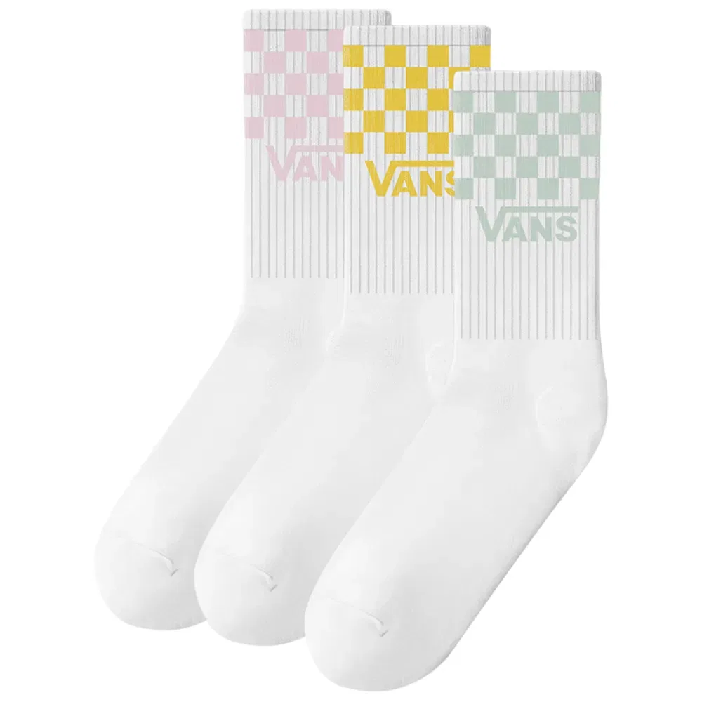 Детские носки с принтом Classic Check Vans, White