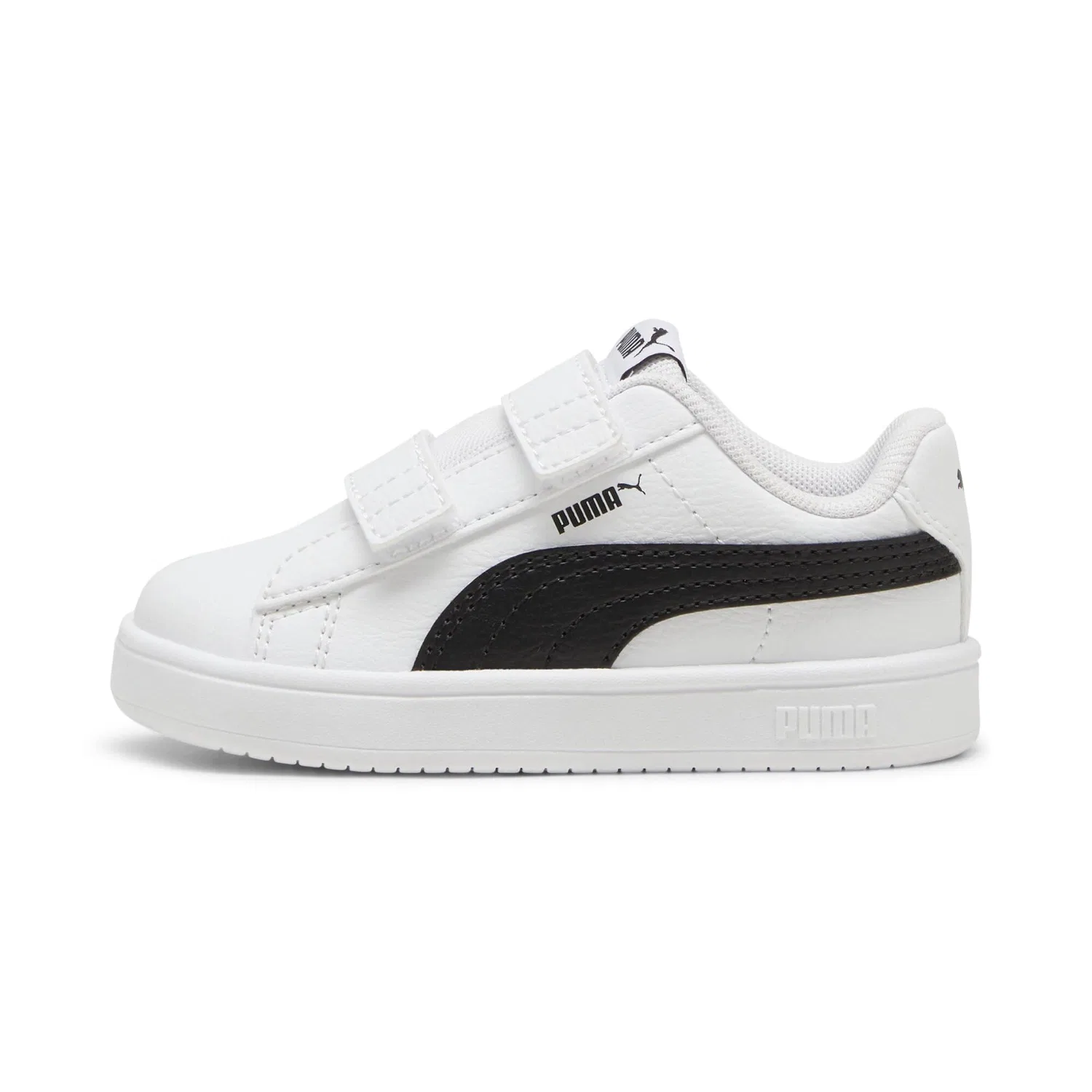 Детские кроссовки для мальчиков с липучкой Rickie Classic INF PUMA, Nero — фото 3