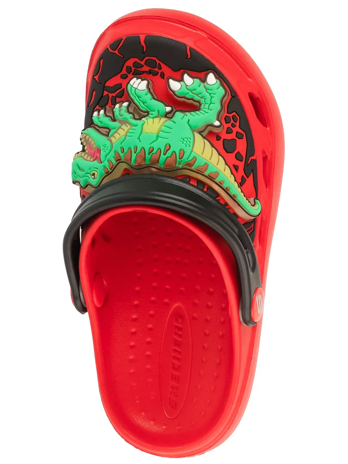 Сандалии SKECHERS Skechers Foamies: Swifters - T-Rex-Brights красного цвета — фото 4