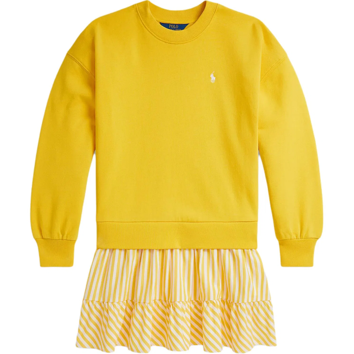 Детское платье для девочек Racing Yellow Polo Ralph Lauren, Racing Yellow