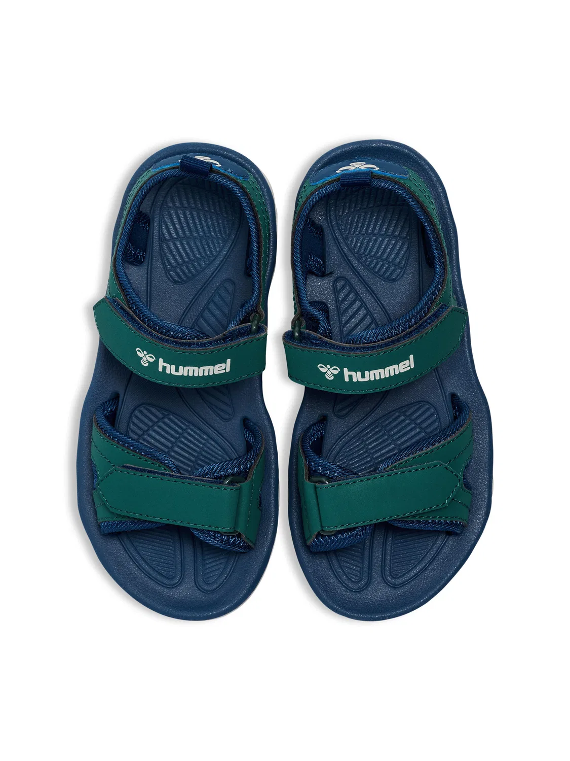 Детские сандалии на липучке Sandal Sport Hummel, Grun Dunkelgrun — фото 3
