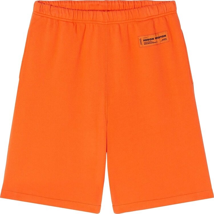 

Спортивные шорты Heron Preston Logo Recycled Sweatshorts 'Orange', оранжевый