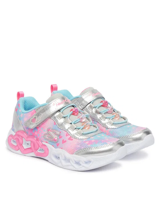 Кроссовки S-Lights Infinite Heart Lights-Heart Jewels Skechers, мультиколор — фото 2