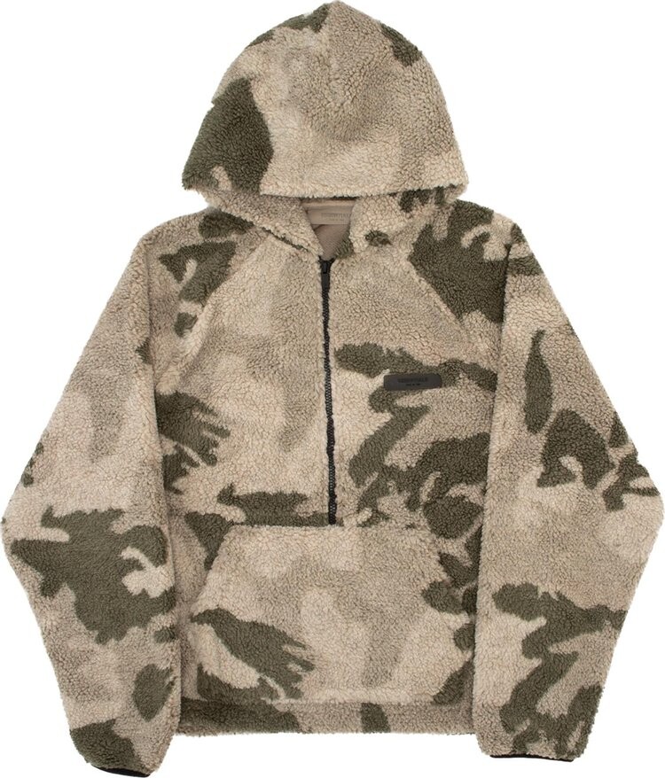 

Худи Fear of God Essentials Polar Fleece Half Zip Hoodie 'Camo', разноцветный, Серый, Худи Fear of God Essentials Polar Fleece Half Zip Hoodie 'Camo', разноцветный