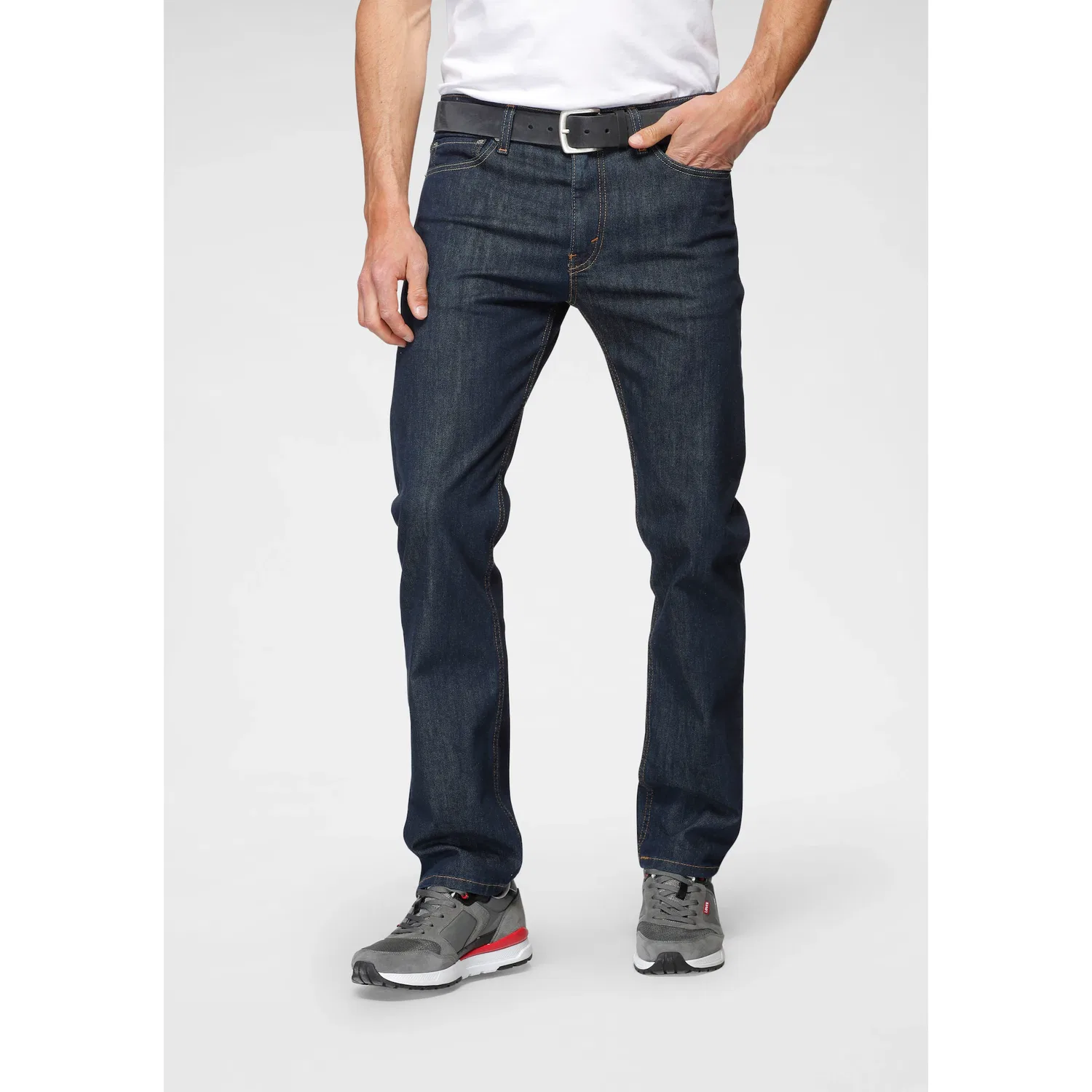 Мужские джинсы slim straight Levi's, Dark Indigo