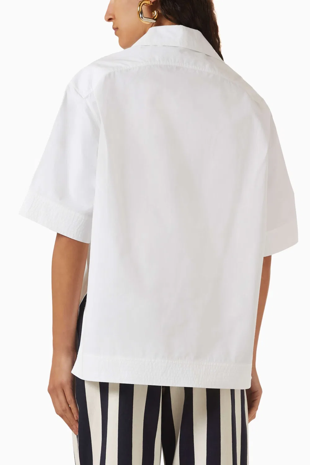 Рубашка оверсайз La Chemise Marin Jacquemus — фото 3