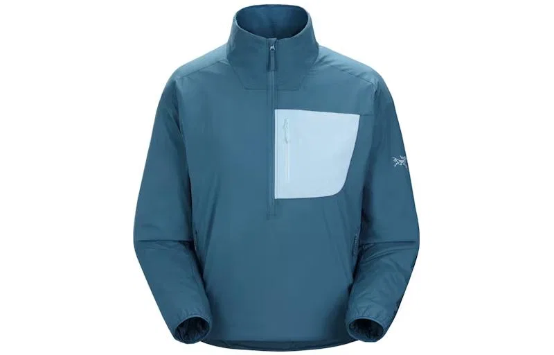 Женская флисовая толстовка с длинным рукавом Arcteryx, Dusty Green/Forage — фото 3