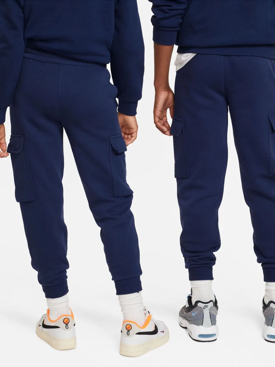 Джоггеры карго Club Fleece Nike, Midnight Navy — фото 2