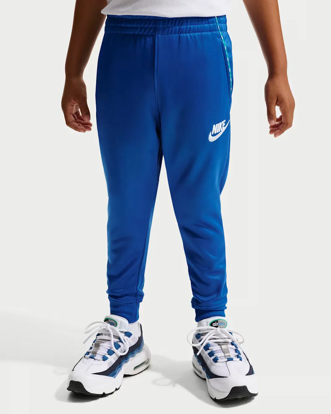 Детский комплект одежды Dri-FIT Lifestyle из 2 предметов с застежкой-молнией и декоративным кантом Nike, Game Royal — фото 4