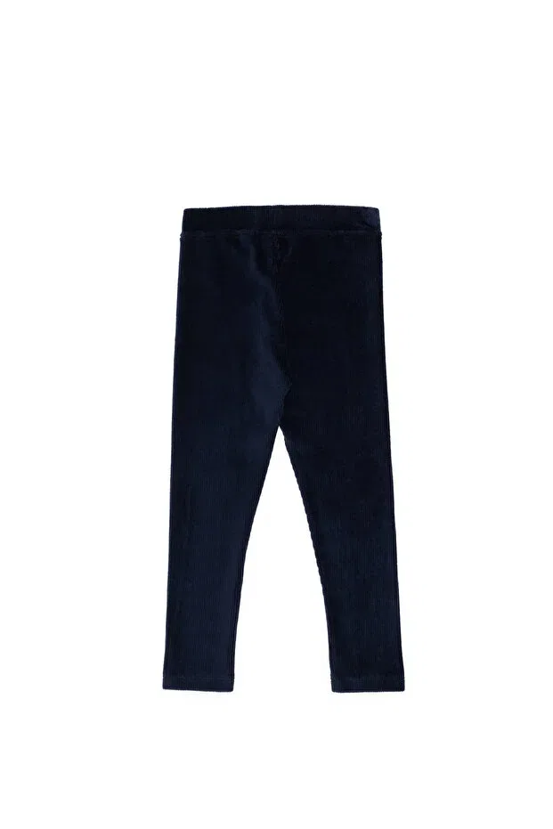 Детские спортивные штаны для девочек однотонные U.S. Polo Assn., Navy Blue — фото 3