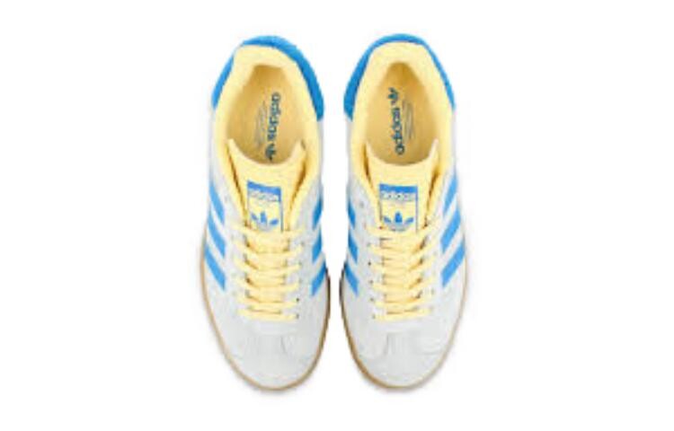 Adidas originals Обувь для скейтбординга унисекс, Blue/Yellow — фото 4
