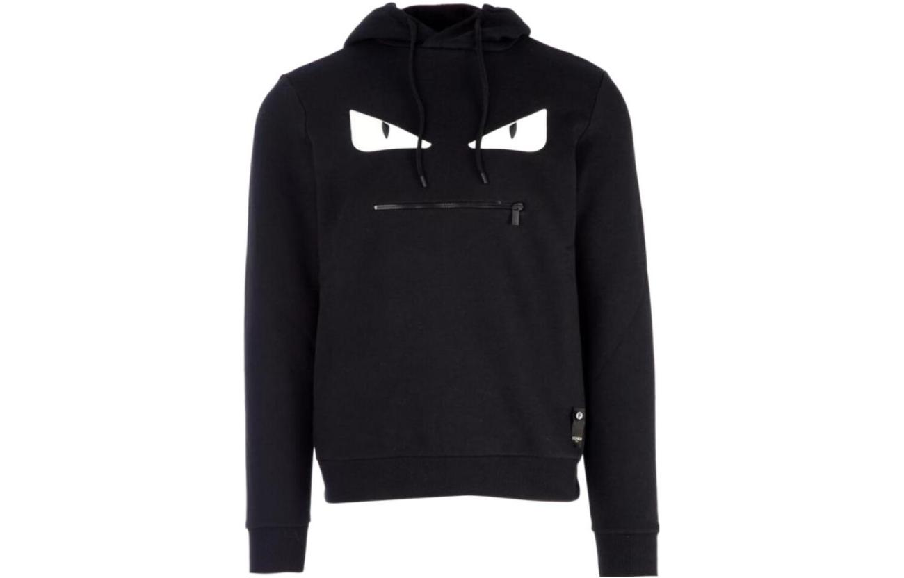 

FENDI Свитшот мужской черный